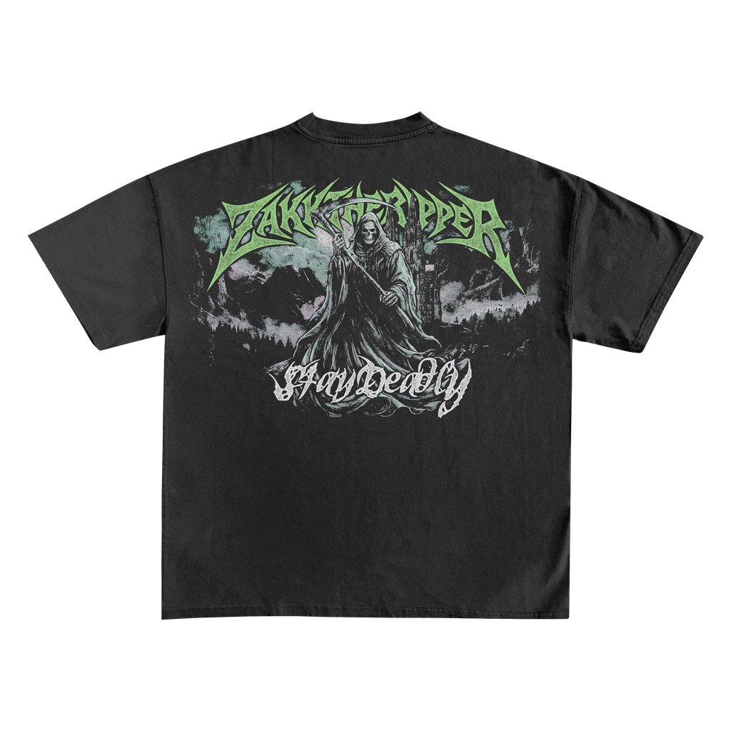 "Stay Deadly" Premium Heavyweight Tee | Official ZakkTheRipper Merch